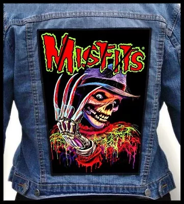 MISFITS - Freddy Krueger == Backpatch Back Patch • $20