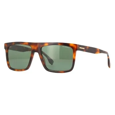 HUGO BOSS BOSS 1440/S 05L/UC Havana/Green Polarized 59-17-150 Sunglasses New ... • $54.45