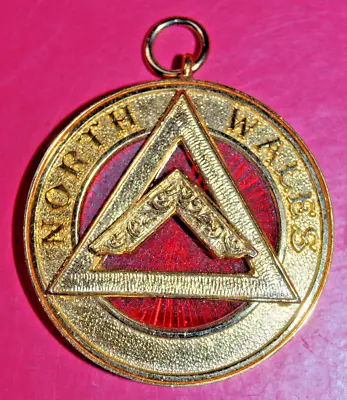 North Wales Past Provincial Assistant Grand Sojourner Masonic Chapter Jewel • £15