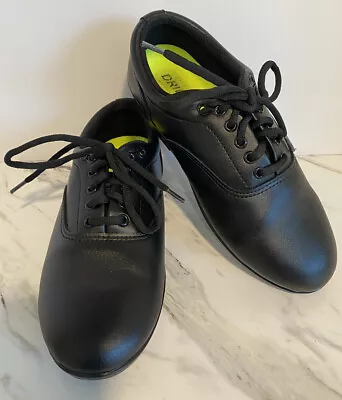 Marching Band Black Shoes SUPER DRILLMASTERS M4.5/W6.5 Lace Up C8516 EUC • $28