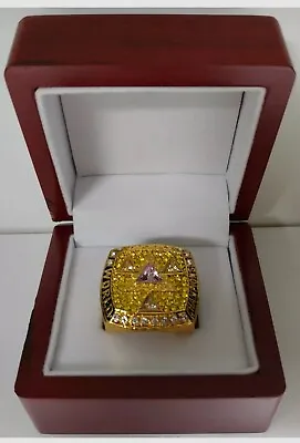 Shaquille O'Neal- 2002 Los Angeles Lakers Championship Ring W Wooden Display Box • $39.99