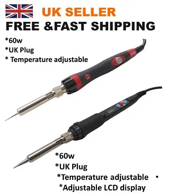 £11.22 • Buy Soldering Iron 60W Digital LCD Welding Iron Tool Temperature Adjustable