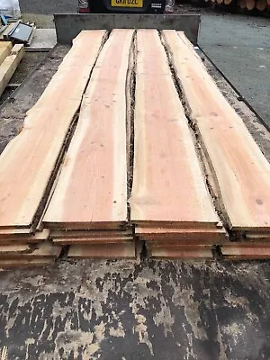 Waney Edge Cladding Larch/Douglas  4m Long Free Delivery Feather Edge Wood • £5.95