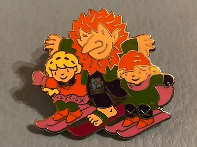 Lillehammer 1994  - Lillehammer 1994 And Paralympic 1994 Mascots Pin • $8