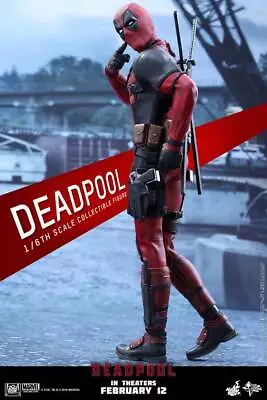 Deadpool 12  Hot Toys 1/6 Scale Figure [MMS347] BIB • $299