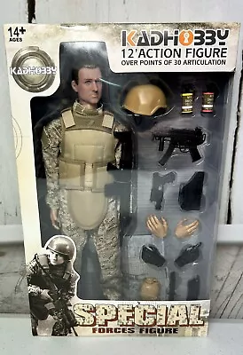 12” 1/6 Soldier Action Figures Special Forces Military Figure Doll Model Toy • $27.52