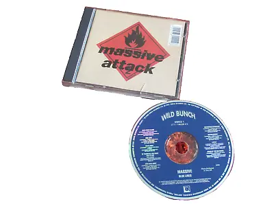 MASSIVE ATTACK - Blue Lines Virgin - WBRCD 1  FREEPOST / CD ALBUM • £3.29