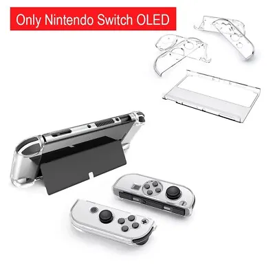 NEW Clear Hard Case Anti-Scratch Shell Cover For Nintendo Switch OLED • $8.49