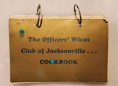 The Officer's Wives Club Of Jacksonville FL Cookbook Large Collection  Vtg. 1978 • $23.99