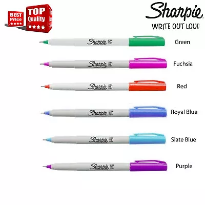 Sharpie Permanent Markers Pens Ballpoint Gel Ink Fineliner Marker Paper Mate UK • £2.45