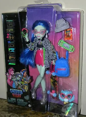 Brand New Sealed Mattel 2022 Release Ghoulia Yelps G3 Reboot Free Shipping • $37.95