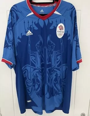 £14.99 • Buy Rare Team GB Olympics 2012 Football Shirt Adidas XXL