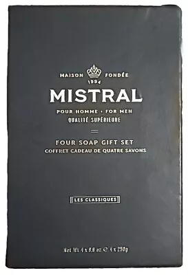 Mistral Four Soap Gift Set Assorted 8.8 Ounce (Pack Of 4) • $109.99