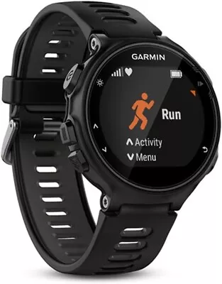 Garmin Forerunner 735xt Hr Gps Multisport Running Smart Watch Black 010-01614-00 • $250