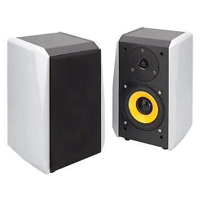 Dynavox TG-1000M Active Boxes Pair Silver 2 X 30 Watts RMS Active Speakers • £69.22