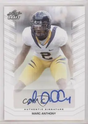 2013 Leaf Draft Auto Marc Anthony #BA-MA1 Rookie Auto RC • $2.24