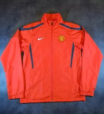  Manchester United Training Jacket Mens Size Small - Nike 2010/11  Lightweight • £27.99