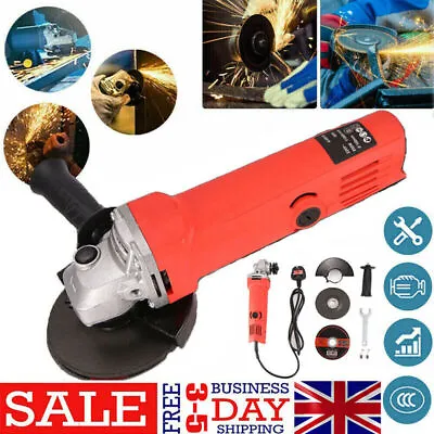£18.98 • Buy 850W Electric Angle Grinder 115mm 4.53 Heavy Duty Cutting Grinding 240V NEW