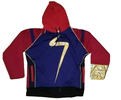 NWT Marvel Studios Ms. Marvel Cosplay Full Zip Hoodie Women's Size 2XL Disney+ • £29.64