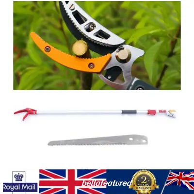 £56.99 • Buy Tree Pruner Telescopic Pole Saw Long Reach Extendable Pruning Cutting 1.2-2.2M