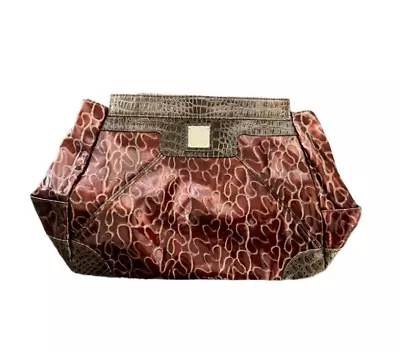 MICHE - Prima Bag Shell -  Drew  Burnished Copper Patent Leather - Retired • $12