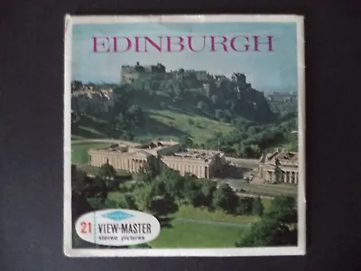 Edinburgh - View Master Stereo Pictures - Three Picture Discs • £4.50