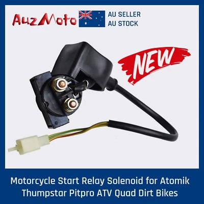 $15.95 • Buy Starter Motor Relay Solenoid 50cc 90cc 110cc 125cc 300cc ATV QUAD PIT DIRT BIKE