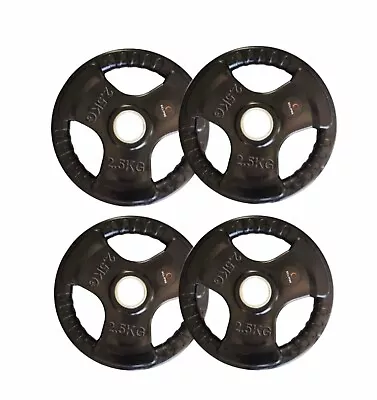 Olympic Tri Grip Weight Plates 4 X 2.5kg Brand-new In Box • £21.50