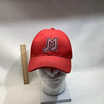 Memphis Redbirds Music Note M Logo Hat MiLB Minor League Baseball Cap Red New • $12.99