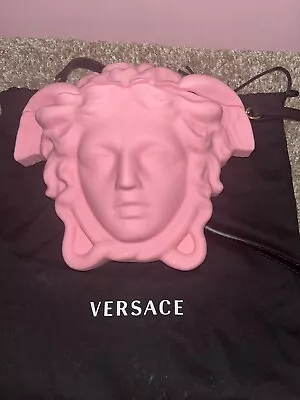 Versace Motif Pink Medusa Head Bag • $950