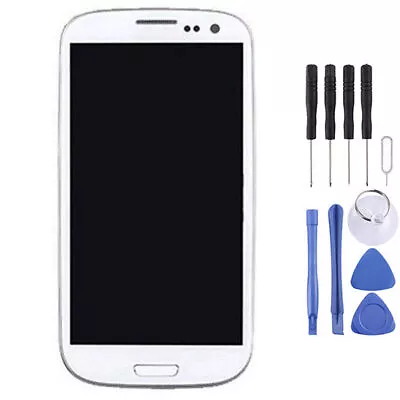 Super AMOLED LCD Screen For Samsung Galaxy SIII/i9300 Digitizer W/ Frame • $39.20