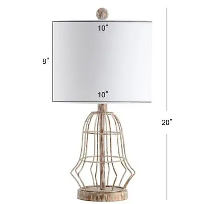 Canes Table Lamp Metal Antiqued • $43.44