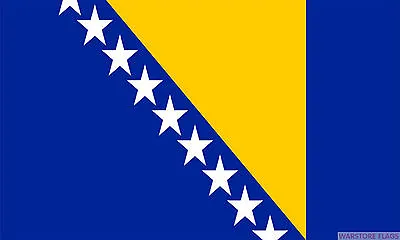 BOSNIA AND HERZEGOVINA FLAG 3X2 Feet 90cm X 60cm FLAGS BOSNIAN • $6.30