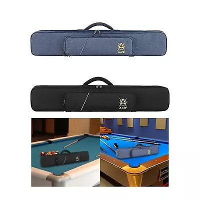 3x4 Pool Cue Cases Holds 3 Butts And 4 Shafts 1/2 Snooker Cue Cases 9-ball Pool • $168.88