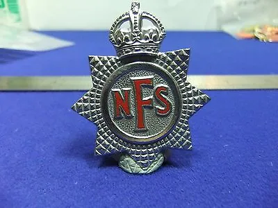 Ww Badge Nfs National Fire Service Cap Home Front Civilian Civil Kings  • £12