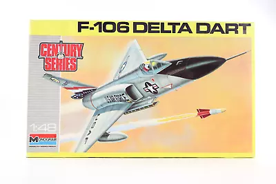 Monogram Century Series F-106 Delta Dart Jet Model 1:48 W/ Aftermarket Extras I • $29.99