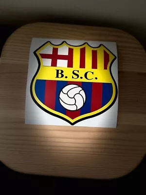 Barcelona Ecuador   Vinyl Sticker Car Decal Calcomania Carro Ecuador Soccer  • $17.50