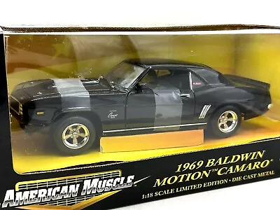 Ertl Collectibles 1:18 Scale Diecast - 1969 Chevrolet Camaro Baldwin Motion • $79.99