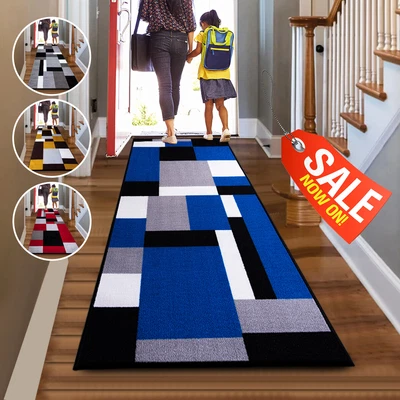 £32.95 • Buy  Non Slip Long Hallway Runner Rug Living Room Bedroom Carpet Door Mat Floor Mats