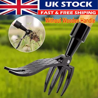 Stand Up Weeder Puller Weed Claw Grass Root Remover Killer Manual Garden Tool UK • £8.26