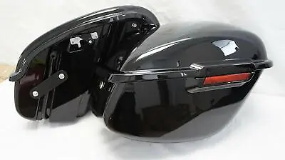 Mutazu 2004-2015 Vivid Black Hard Saddlebags For Harley Sportster 883 1200  • $450