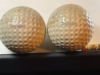 Vintage Wilson Turf Rider Golf Balls Date: When Every Set Of Club Had A 2 Iron. • $32