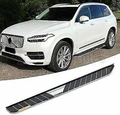 Fixed Running Board Side Steps Nerf Bar Fits For Volvo XC90 XC 90 2015-2024 • $379