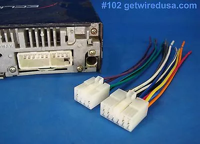 Us Seller ECLIPSE STEREO / RADIO WIRE HARNESS POWER PLUG AVN5500 AVN5435 AVN6620 • $12.95