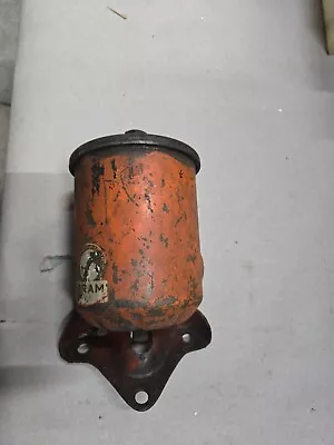 Vintage Ford Chevrolet Dodge Oil Filter Can Canister Housing W/mount 1940 • $55
