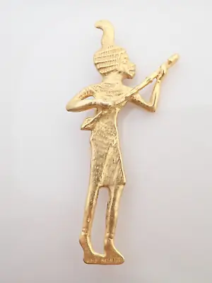 MMA Metropolitan Museum Of Art Signed Egyptian Revival Sterling Brooch Pin • $64.98