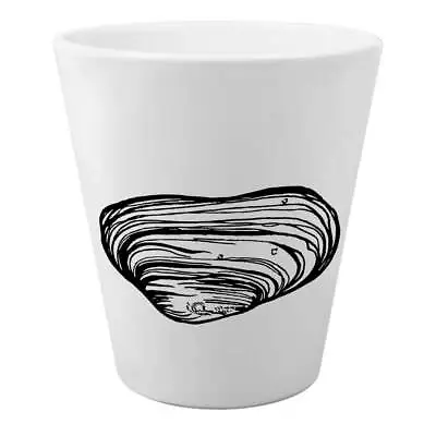 'Sea Mussel' Ceramic Plant / Flower Pot (FP00001462) • £12.99