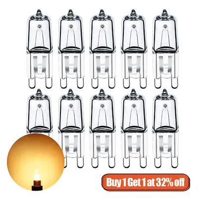 1-10x G9 Halogen Bulbs 25W/40W/60W Warm White Filament Lamp Replacement Led Bulb • £4.21