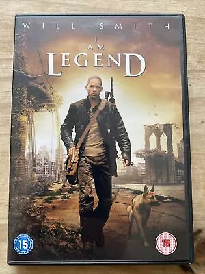 I Am Legend -  DVD (2007) Will Smith Alice Braga Dash Mihok; Francis Lawrence • £1.50