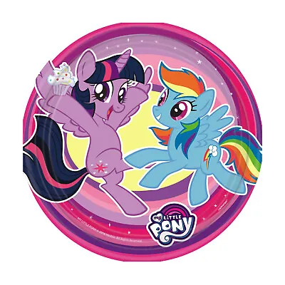 My Little Pony Plates Paper Party 18cm Horse Birthday Party Plates Tableware X 8 • £3.50